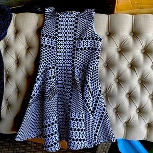 GB Girls Black and White Dress